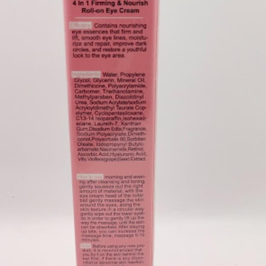 Sadoer Roll-On Eye Cream 4 en 1 – Reafirma, Nutre y Revitaliza tu Mirada 👁️✨